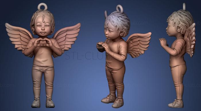 3d модели ангелы AN_0097